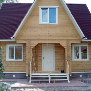 Дом из бруса 6х9 <br />Цена 1356000 руб